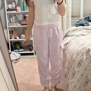 Target Women's Light Pink Cargo Joggers